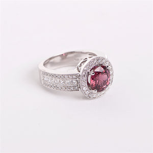 The Sophie - GIA Certified 18K Ruby and Diamond ring