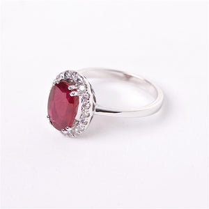 The Zara - GIA Certified Ruby and Diamond Ring