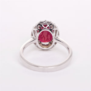 The Zara - GIA Certified Ruby and Diamond Ring