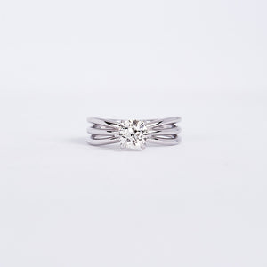 The Analyse - 14K White Gold and Diamond Ring