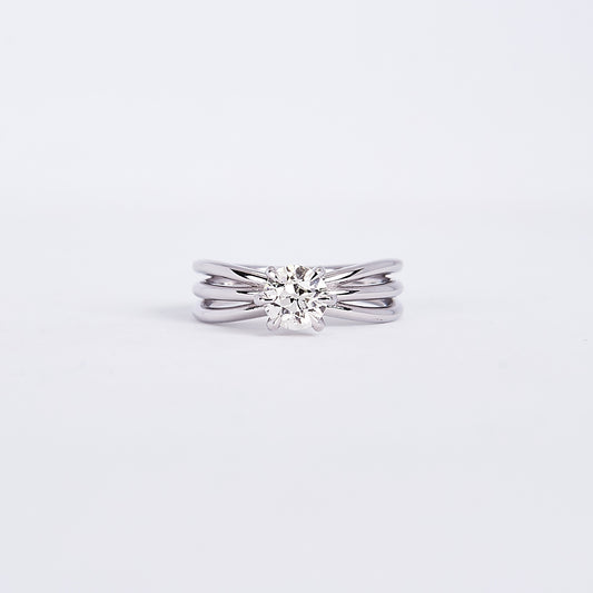 The Analyse - 14K White Gold and Diamond Ring