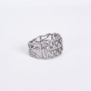 The Patrisha - 18K White Gold and Diamond Ring