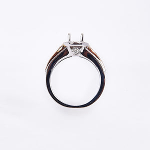 The Lori - 14K White & Rose Gold Diamond Ring
