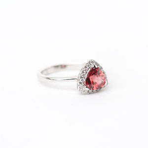 The Ace - 18K Red Spinel and Diamond Ring