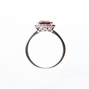 The Ace - 18K Red Spinel and Diamond Ring