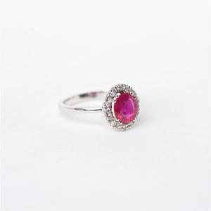 The Emmy - 18K Ruby and Diamond ring