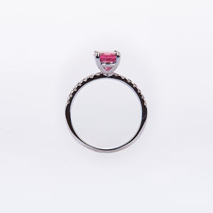The Hillary - 18K White gold and Spinel Ring